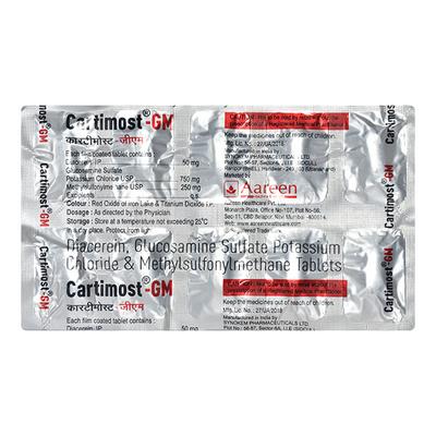 CARTIMOST GM Tablet 10's - Arthritis-Oth
