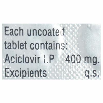 ACICET 400 Tablet 10's - Viral infections-Ant