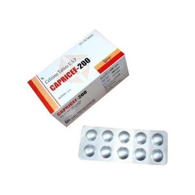 CAPRICEF 200 Tablet 10's - Bacterial Infections-Cep