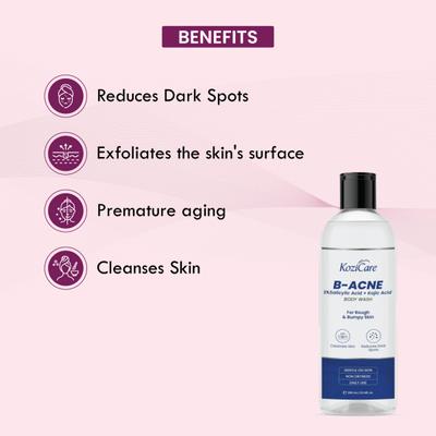 Kozicare B-Acne Body Wash 300 ml - Shower Gels & Body Wash