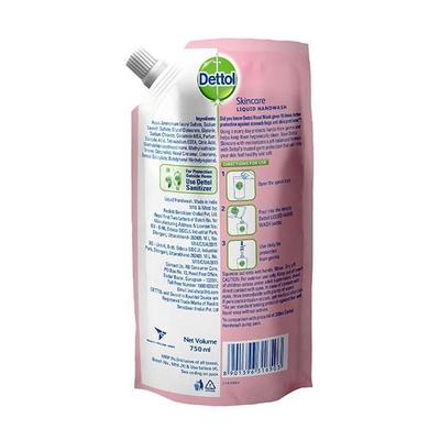 Dettol pH Balanced Handwash Refill - Skincare 750 ml - Hand Wash & Soaps