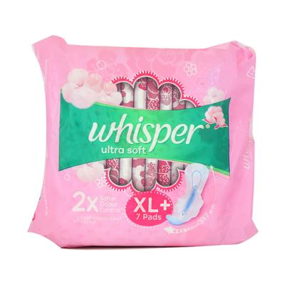 Whisper Ultra Soft Sanitary Pads ( XL Plus) 7's - Sanitary Napkins