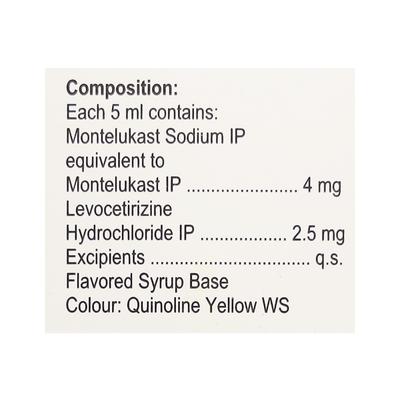 Flucold Clear 4/2.5mg Syrup 60ml - Allergies-Ant