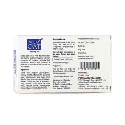 Aquaoat Soap 75gm - Cleanser-Emo