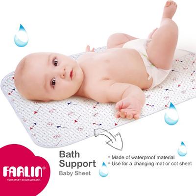 Farlin Baby Cot Sheet - Pink 1's - Baby Bedding