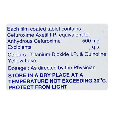 NOCKTUM 500 Tablet 10's - Bacterial Infections-Cep