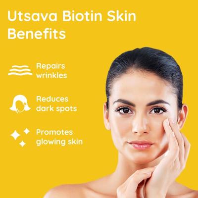 Nector Utsava Biotin Sugar Free Tablet - Mango 30's - Hair & Skin