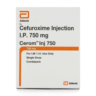 Cerom 750mg Injection 1'S - Bacterial Infections-Cep