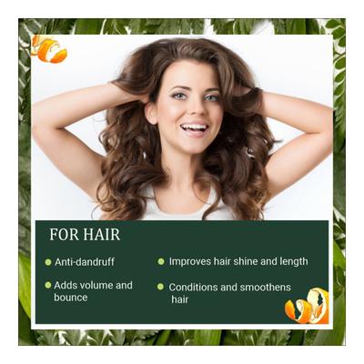 Indus Valley Bio Organic Hair & Skin Powder - Orange 100 gm - Personal Care (Ayush)