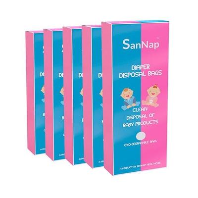 Sannap Baby Diaper Disposal Bags-250's - Diapers & Wipes
