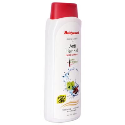 Baidyanath Anti Hair Fall Herbal Shampoo - Amla & Shikakai 100 ml - Personal Care (Ayush)