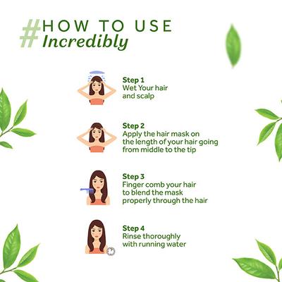 Atulya Matcha Tea Hair Mask 200 gm - Hair Masks & Packs