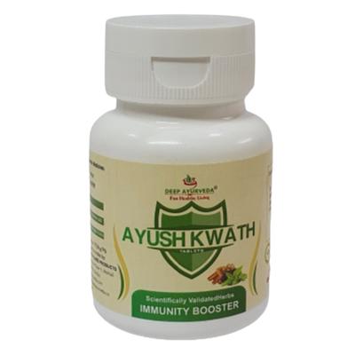 Deep Ayurveda Ayush Kwath Tablet 60 gm - Pure Herbs