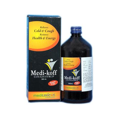 Medilexic Medi Koff Sugar Free Syrup 100 ml - Speciality Medicine