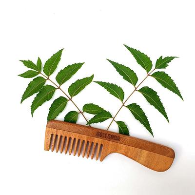 Goli Soda Wide Tooth Neem Wood Comb 1's - Hair Combs