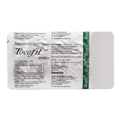 Tocofil  Soft Gelatin Capsule 10'S - Supplements-Vit