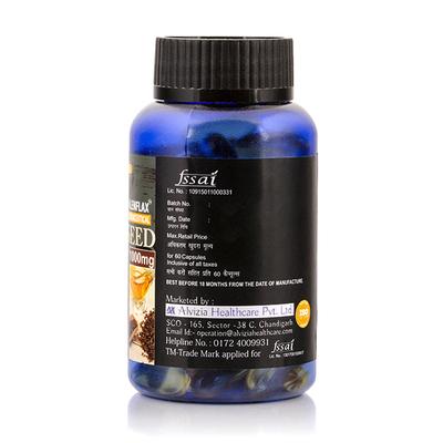 Alvizia Flaxseed Oil 1000 mg Softgel Capsule 60's - Vital Health