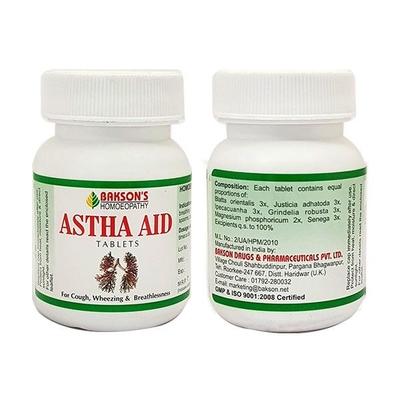 Bakson's Astha Aid Tablet 75 gm - Speciality Medicine