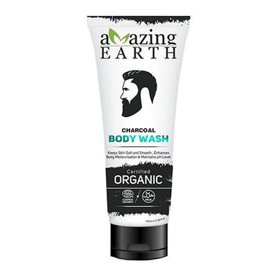 Amazing Earth Charcoal Body Wash 100 ml - Shower Gels & Body Wash