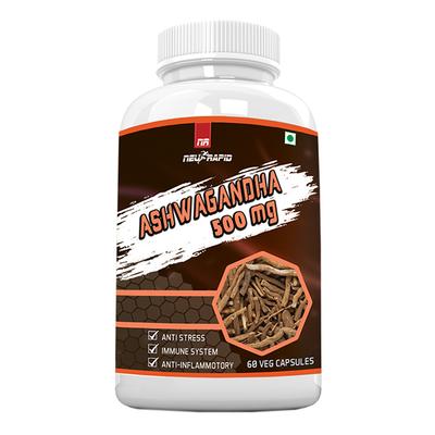 Neurapid Ashwagandha 500 mg Veg Capsule 60's - Sexual Care