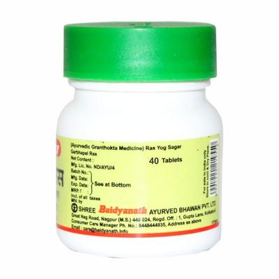Baidyanath Garbhapal Ras Tablet 40's - Speciality Medicines