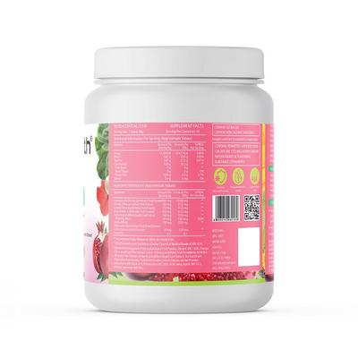 FixUpHealth Plant Based Biotin - Strawberry Flavour 150 gm - Hair & Skin