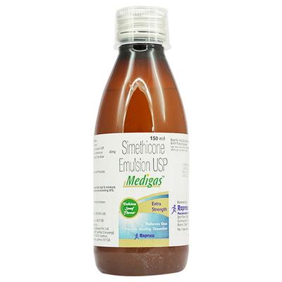 MEDIGASDelicious Saunf Flavour Emulsion 150ml - Ulcer/Reflux/Flatulence-Aaa