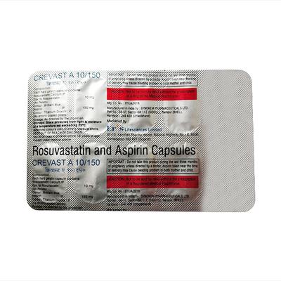 CREVAST A 10/150mg Capsule 10's - High Cholesterol-Dys