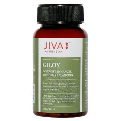 Jiva Ayurveda Giloy Capsule (Pack of 2 x 60's) 1's - Speciality Medicines