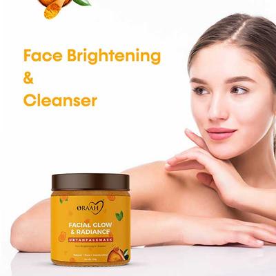 Oraah Facial Glow & Radiance Ubtan Face Mask 100 gm - Personal Care (Ayush)