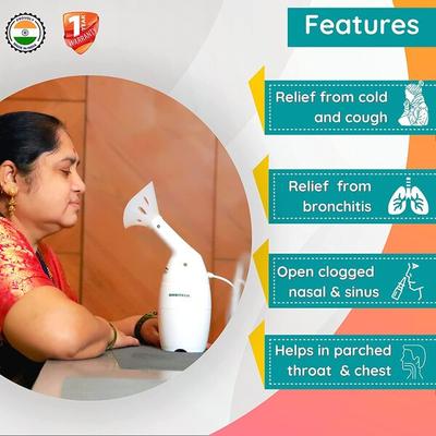 Ambitech Steam Vaporizer - White - Nebulizers / Vaporizer