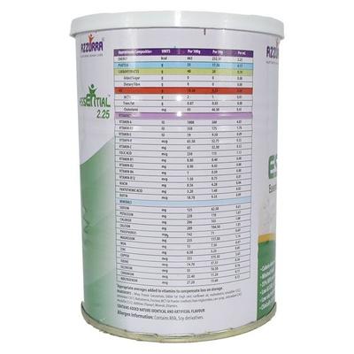 Azzurra Essential High Calorie Nutrition 2.25 Powder - Vanilla 400 gm - General Health