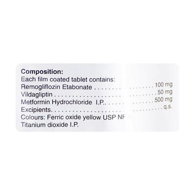 REMO MV 500 Tablet 10's - Diabetes-Ant