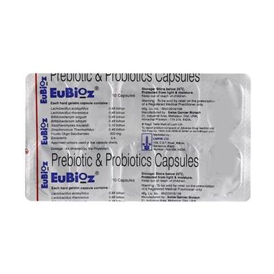 Eubioz Capsule 10'S - Diarrhoea-Ant