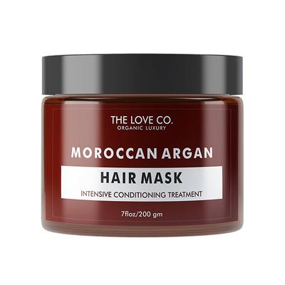 The Love Co. Hair Mask Cream - Moroccan Argan 200 gm - Hair Treatment