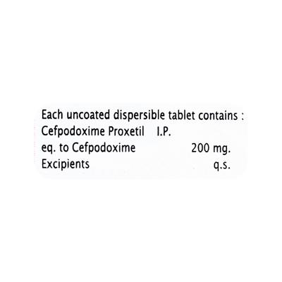 DOXIMITE 200 DT Tablet 10's - Bacterial Infections-Cep