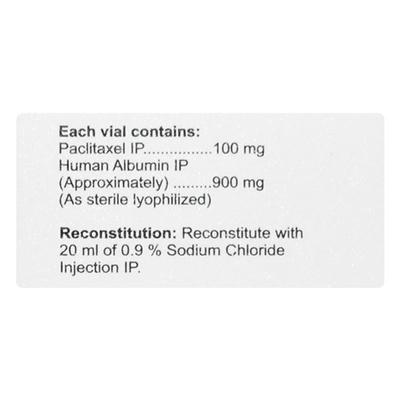 NAB ALTAXEL Injection 1's - Cancer Oncology-Cyt