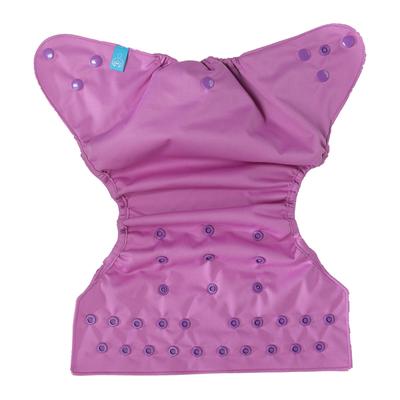 Bumberry Reusable Diaper Cover with 1 Natural Bamboo Cotton Insert - Raddish Pink - Diapers & Wipes