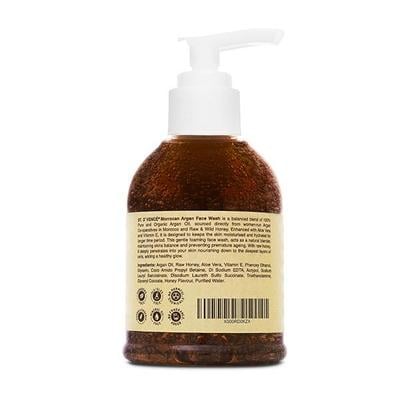 St. D'Vence Morrocan Argan Oil with Raw Honey & Aloe Vera Face Wash 150 ml - Face Wash & Cleansers
