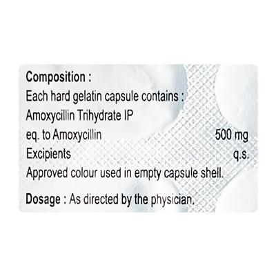 Moxilink 500mg Capsule 10'S - Bacterial Infections-Pen