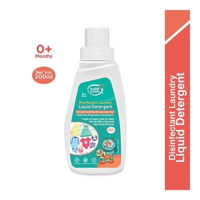 Buddsbuddy Disinfectant Laundry Liquid Detergent 200 ml - Baby Skin Care