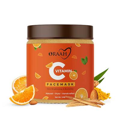 Oraah Face Mask - Vitamin C 100 gm - Personal Care (Ayush)