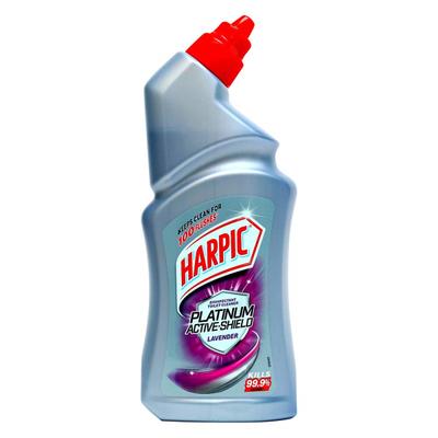 Harpic Platinum Active Shield Toilet Cleaner - Lavender 500 ml - Others