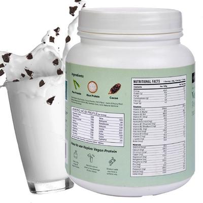 Kapiva Vegan Protein Powder - Cookies & Cream 1 kg - Speciality Medicines