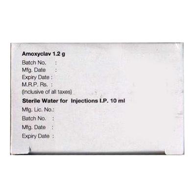 AMOXYCLAV 1.2gm Injection 1's - Bacterial Infections-Pen