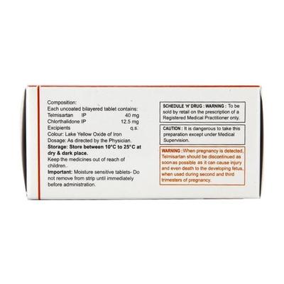 Eritel CH 40mg Tablet 15'S - Hypertension-Ang