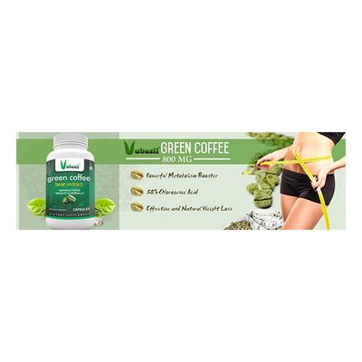 Vubasil Green Coffee Bean Extract Capsule (Pack of 4 x 60's) - Weight Loss