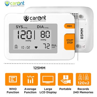 Carent Arm Blood Pressure Monitor (B91) - Blood Glucose Monitors/Test Strips