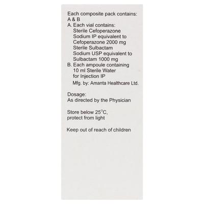 Lactagard 2000/1000mg Injection 20ml - Bacterial Infections-Cep