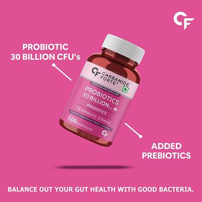 CF Probiotics 30 Billion+ Veg Softgel Capsule 100's - Digestive Health